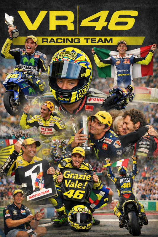 Retiran el histórico #46 de Valentino Rossi en MotoGP