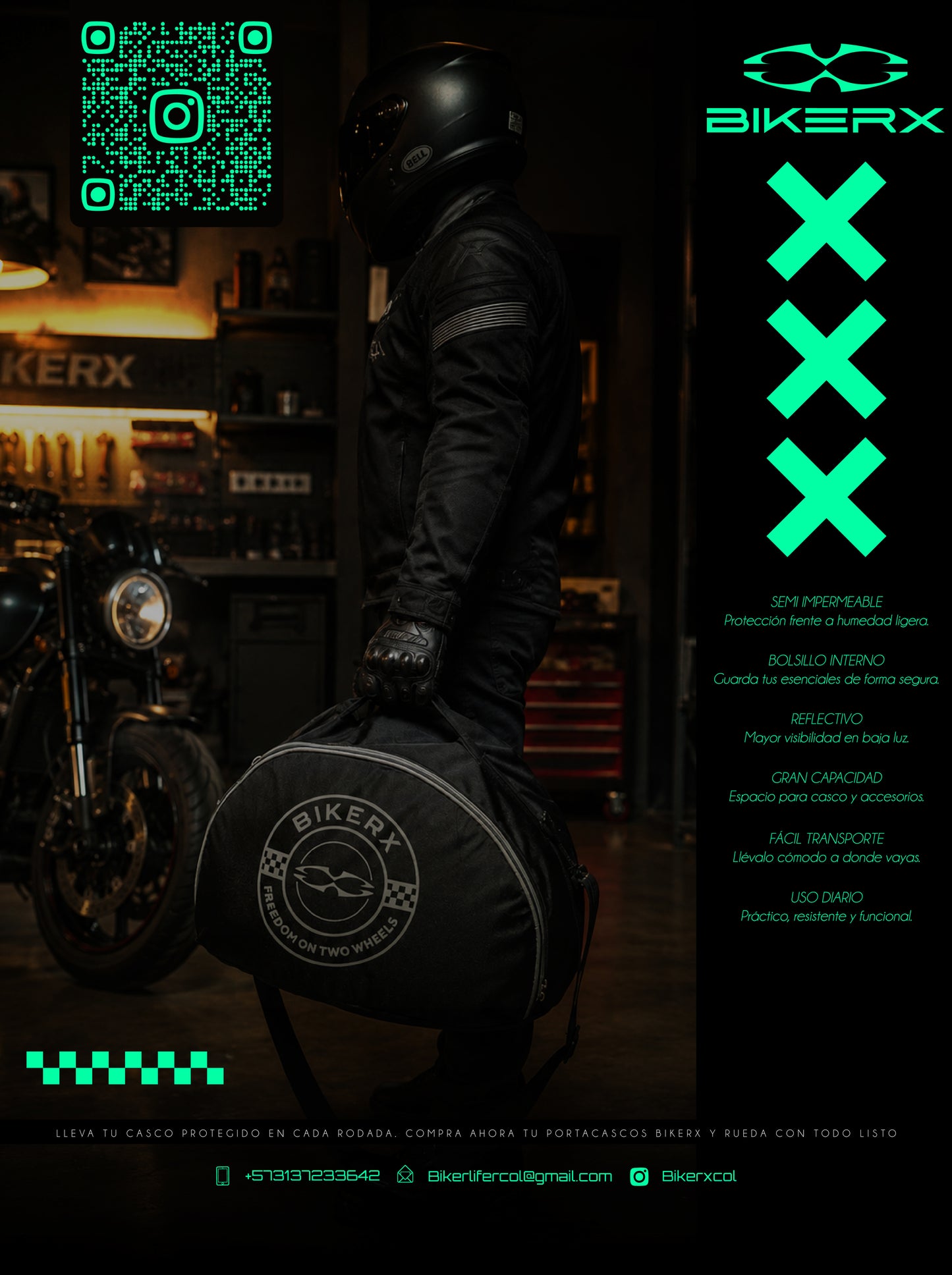 URBAN2 - Portacasco para Moto